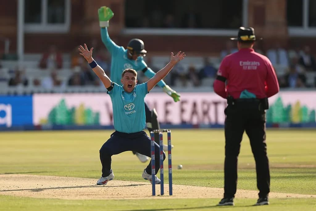 Sam Curran's match-winning spell changes India's fate. । X/@MNafnas