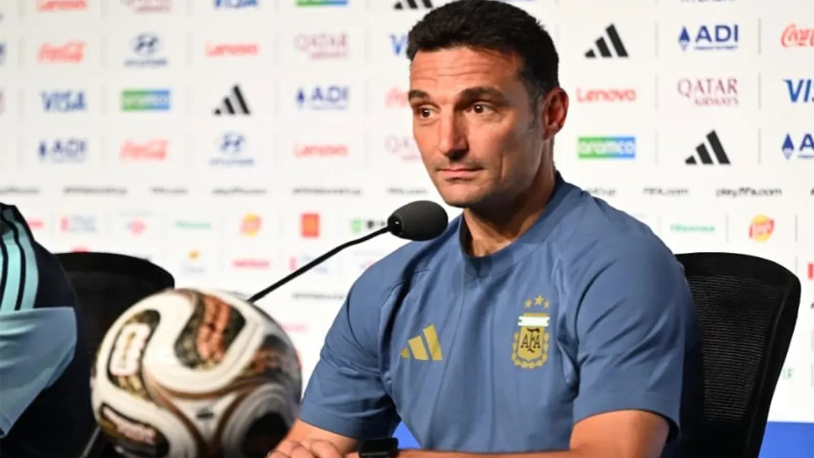 Argentina coach Lionel Scaloni