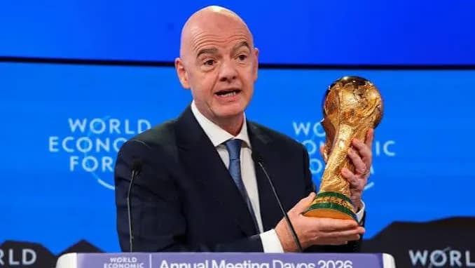 Gianni Infantino hits back at World Cup criticism. (X)