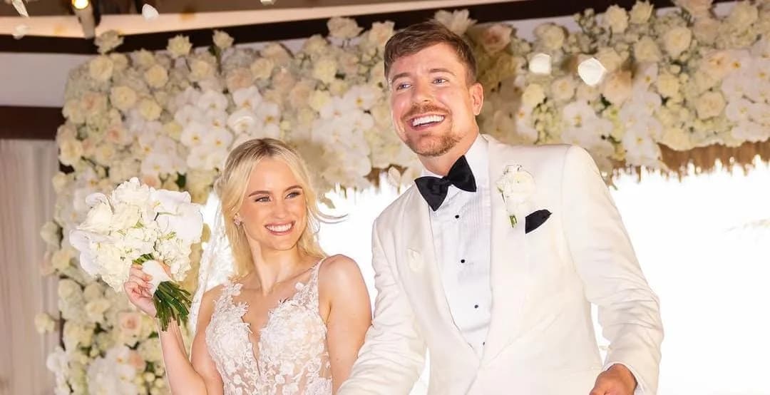 YouTuber MrBeast ties the knot with Thea Booysen in British Virgin Islands