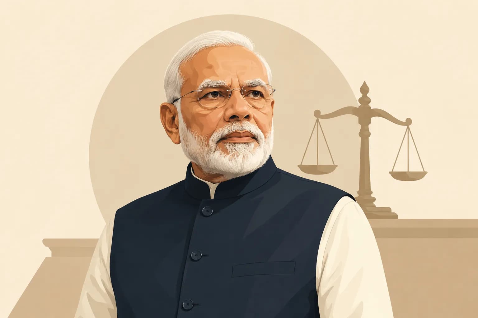 PM Modi promises fast-track courts over paper leak cases