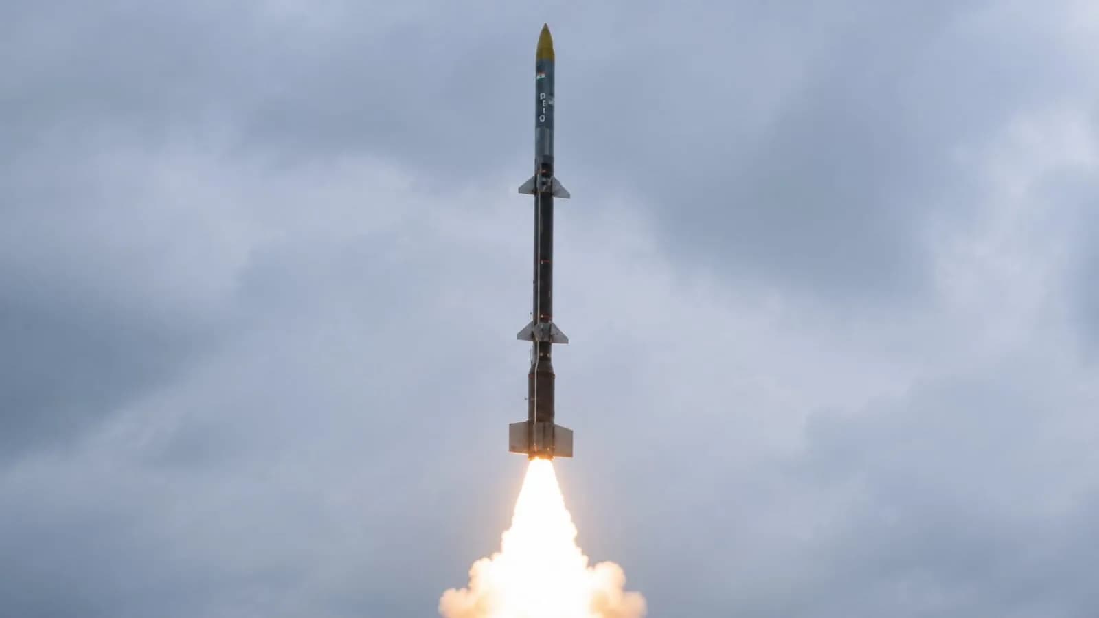 Kusha M1 interceptor missile test