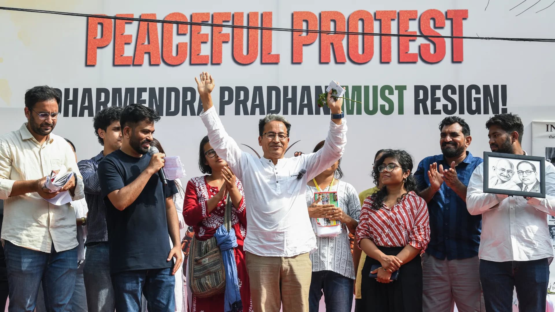 Sonam Wangchuk hails Dharmendra Pradhan's resignation as a victory of democracy