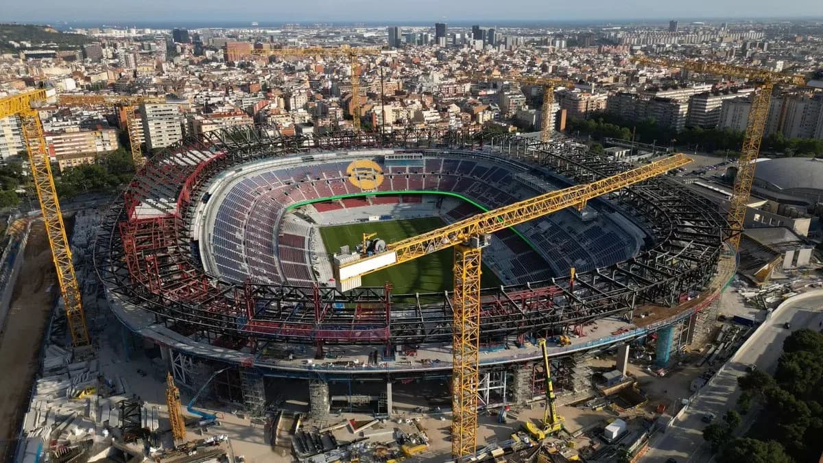 Barcelona construction worker dies in fatal accident at Camp Nou site