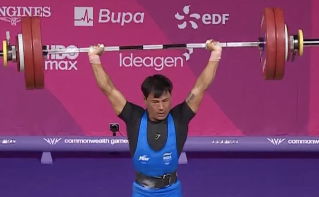 Rishikanta Singh opens India's silver medal account at CWG. (X)
