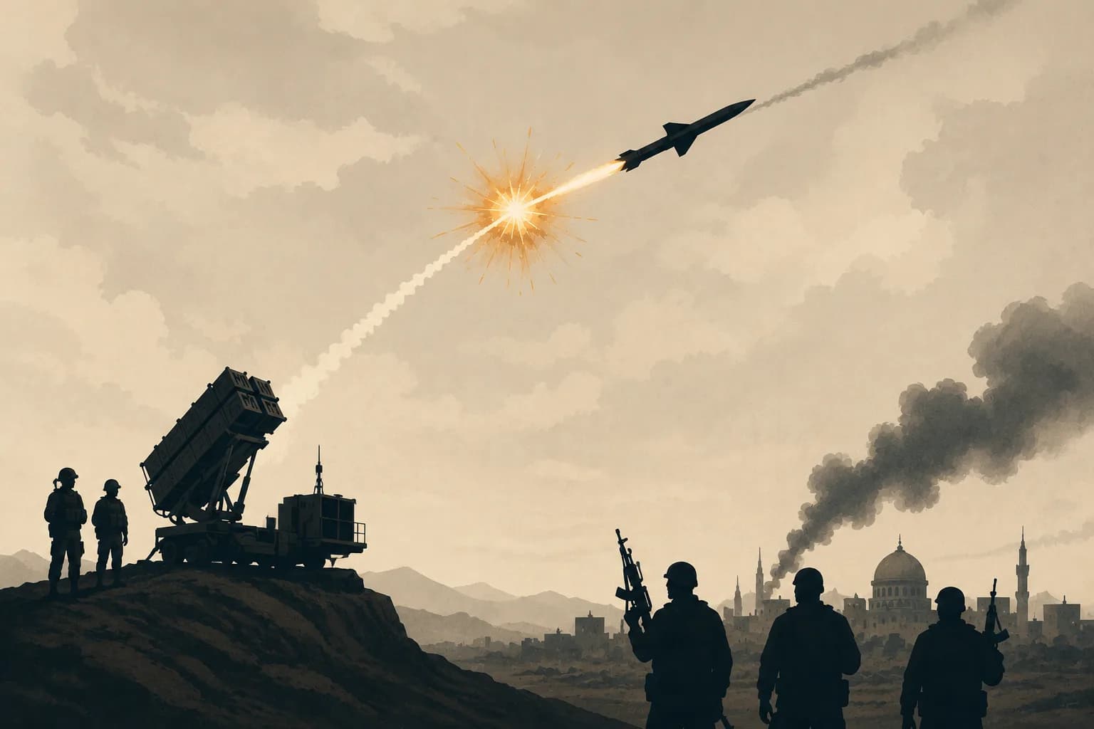Lull shattered: US says it intercepted Iran missile attack, retaliates in Iraq