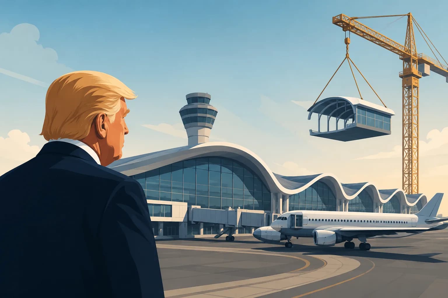 Trump unveils $22.5 billion Dulles makeover: ‘One of the worst’ to ‘maybe the best’