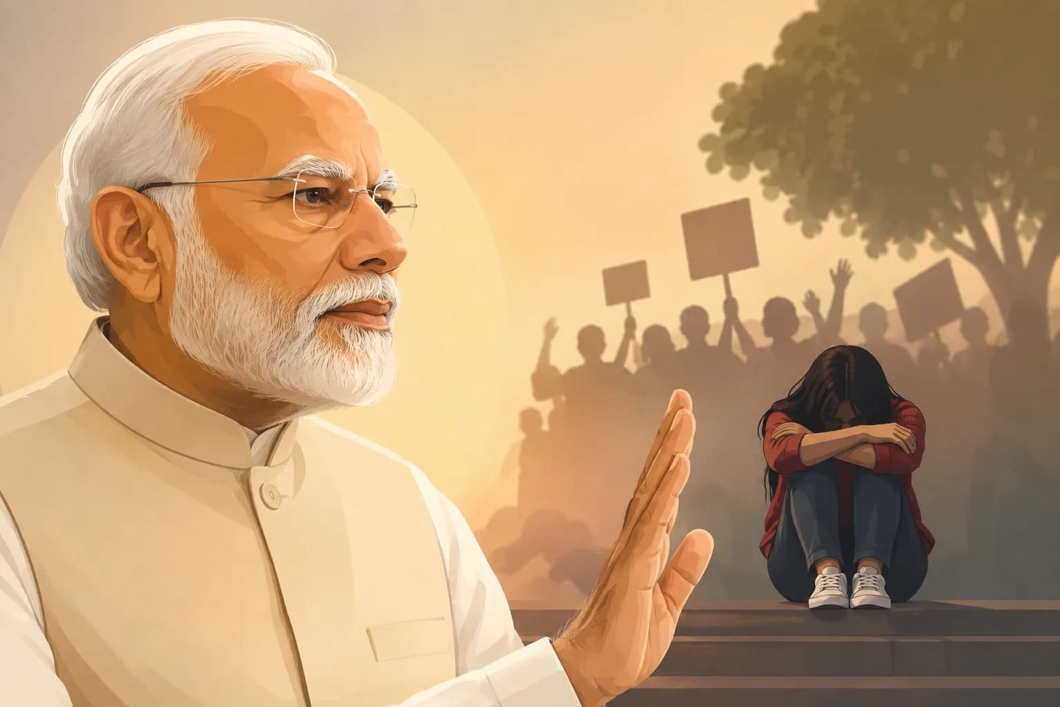 PM Modi says society should guide ‘misguided’ students after abuse controversy