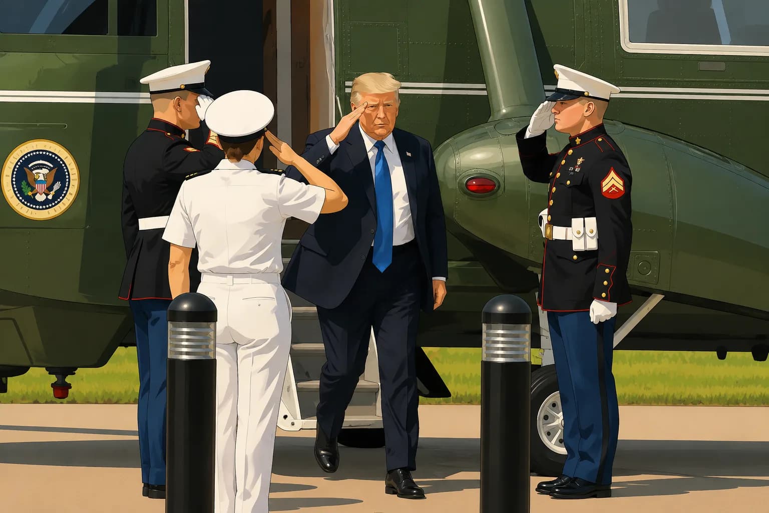 Trump’s rare Camp David retreat comes with Iran war, diplomacy and domestic pressure in focus