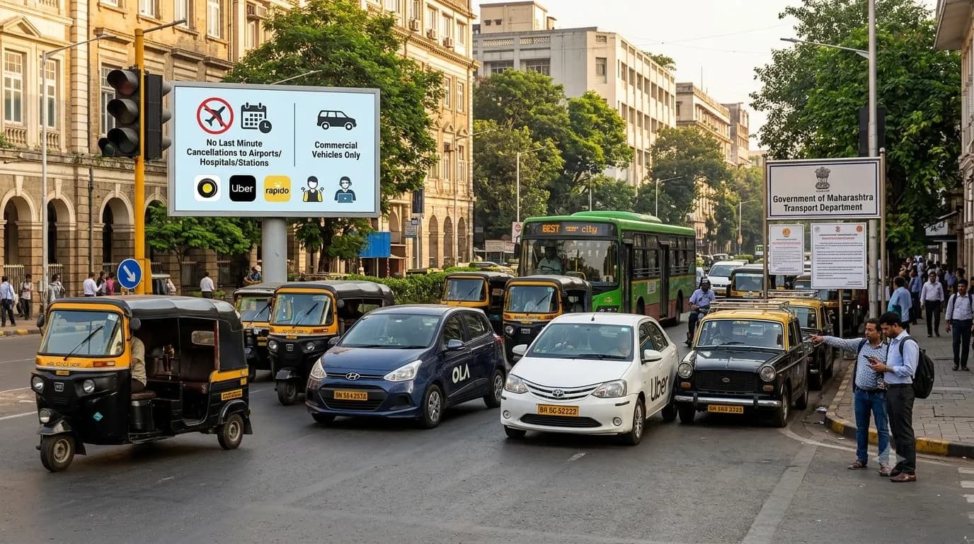 Maharashtra ride-hailing rules: Ola, Uber, Rapido drivers may face 5x penalty for cancellations
